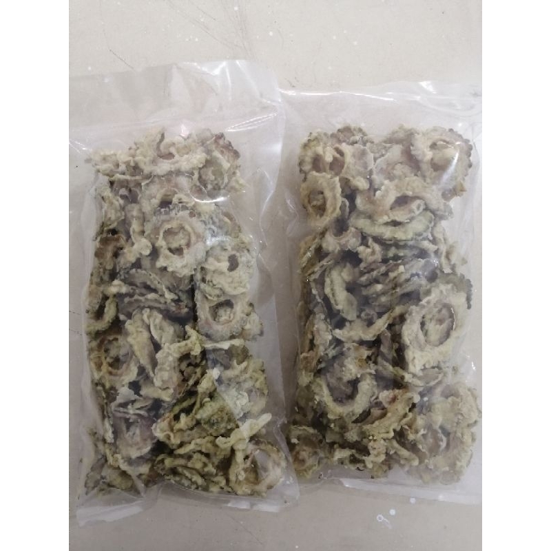

Keripik pare gurih renyah tidak pahit kemasan 500gram
