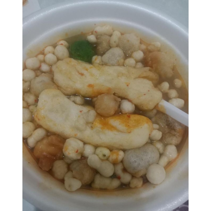 

Baso Aci Ayam Suwir Komplit/ Boci Pedas Enak