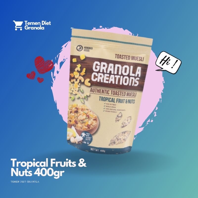 

Granola Creations 400g Tropical Fruit & Nuts