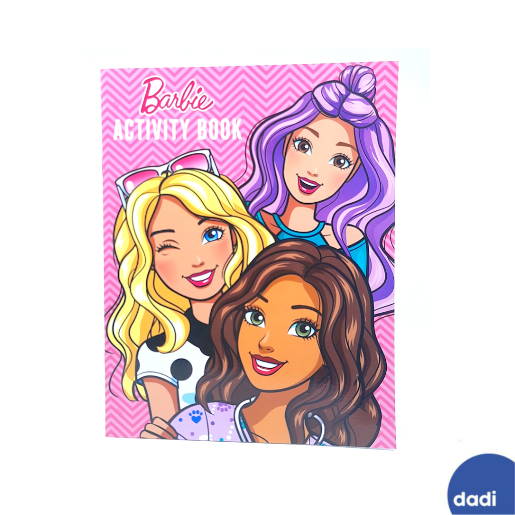 

Dadi - Barbie Activity Book Large / Buku Mewarnai/Buku Aktivitas anak
