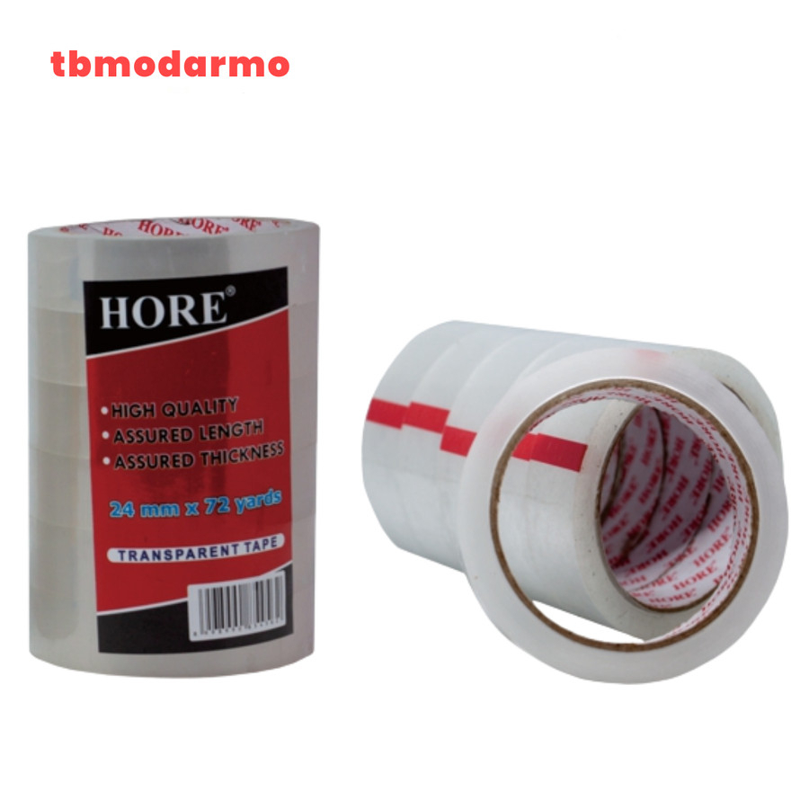 Isolasi Easy Tear Hore 24mmx72y - Satuan