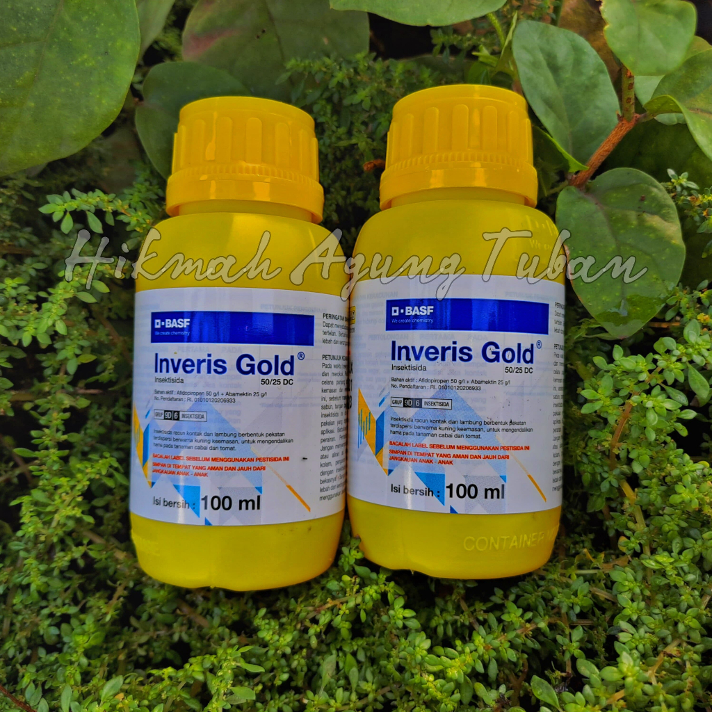 

Inveris Gold 50/25 DC 100ML - Insektisida kontak pengendali hama pada tomat dan cabai