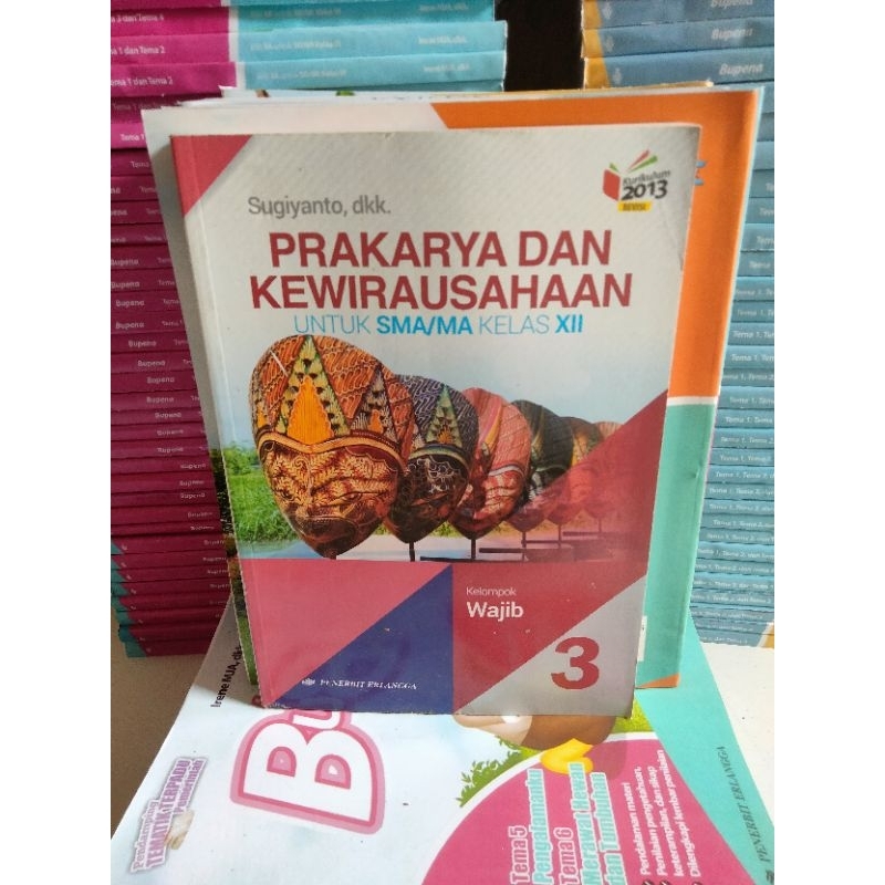 BUKU PRAKARYA DAN KEWIRAUSAHAAN SMA KELAS 3-12 ERLANGGA
