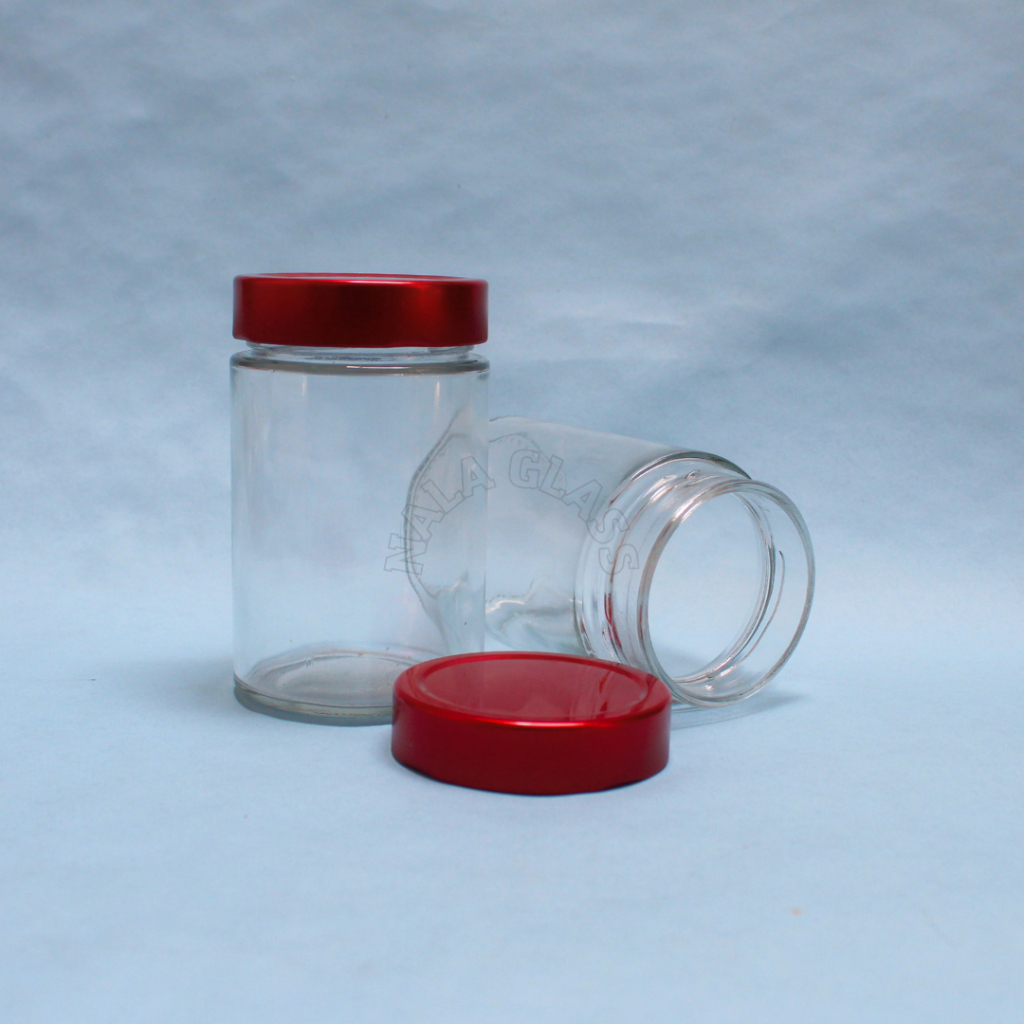 JKTB380 jar kaca 380ml madu / toples jar kaca 380ml / honey jar glass