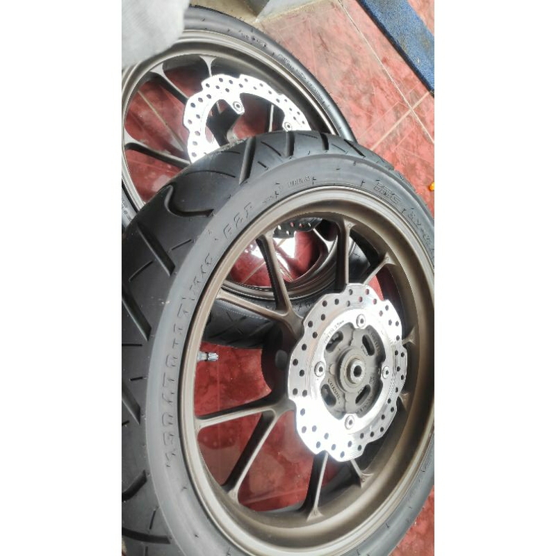 velg depan belakang cbr 150 gtr 150 pnp veleg cbr 150r
