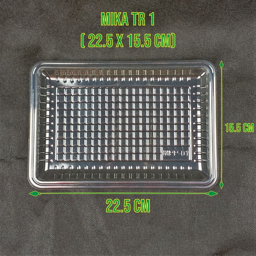 Mika Tray Plastik Sayur dan Buah TR 1 Tebal Alas Sayur dan Buah --- Hanya Alas