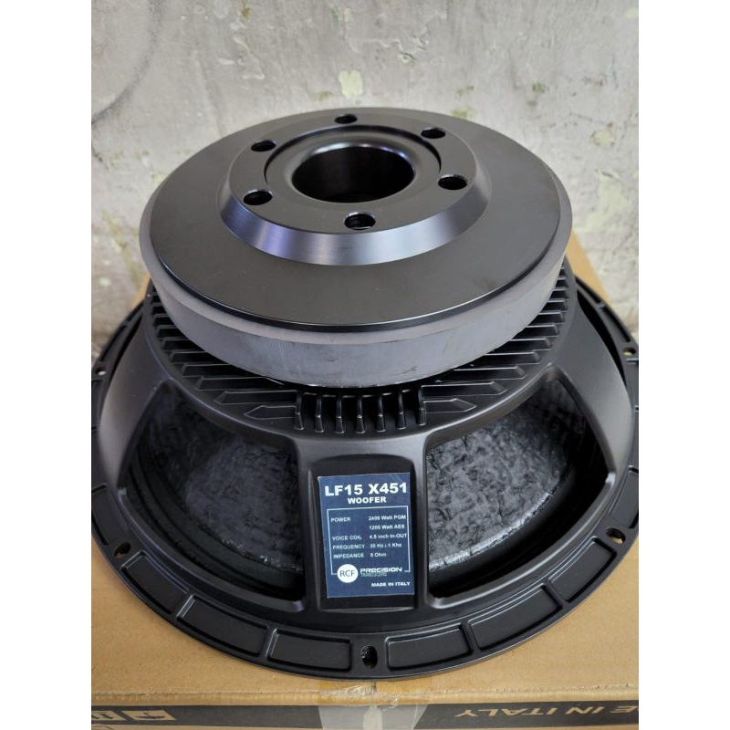 Speaker component RCF LF15X451 15 Inch vc 4.5 woofer LF 15 X451 rcf
