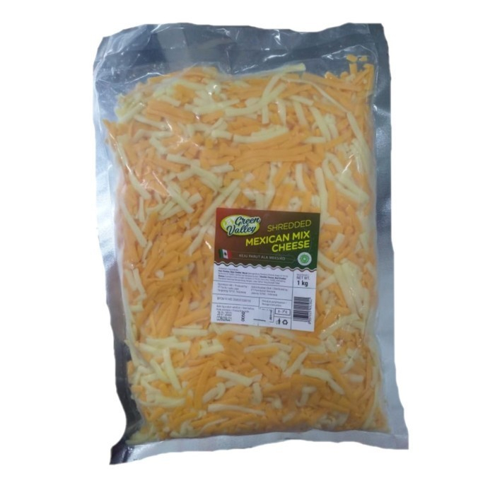 

Red Cheddar Mix Cheddar Green Valley Mexican - 1 Kg