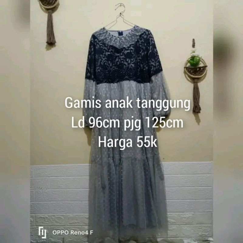 gamis anak abu.taro.set kuning.set pink