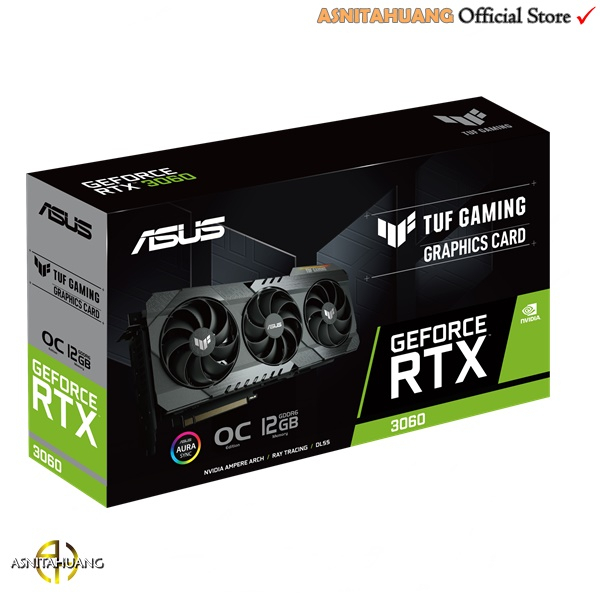 ASUS Tuf Gaming RTX 3060 OC V2 12GB GDDR6 192Bit RTX3060