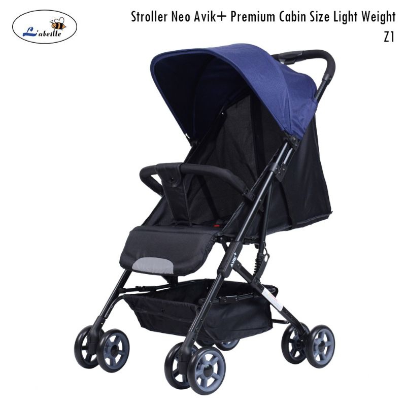 Stroller Labeille Avik+ premium cabin size - kereta dorong bayi