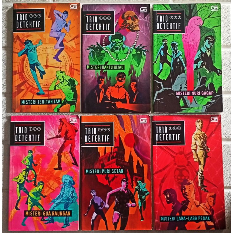 Novel Trio Detektif (Ori, Bekas, Preloved)