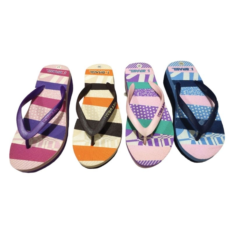 cuci gudang sandal jepit wanita tali import murah