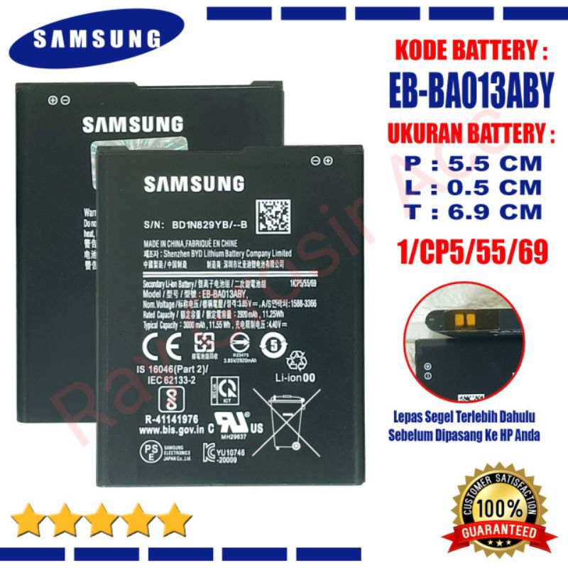 Baterai Original SAMSUNG Galaxy A01 Core A013F A013G EB-BA013ABY