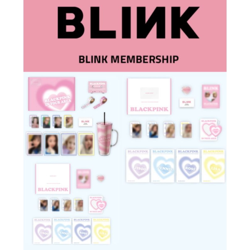 [JASA CHECK OUT] BLACKPINK BLINK MEMBERSHIP & BLINK MEMBERSHIP KIT