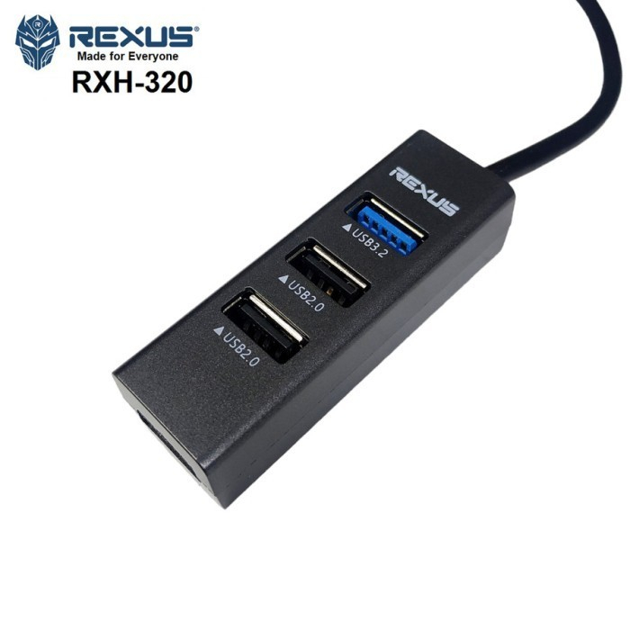 USB Hub 4 Port Rexus RXH-320 USB3.0 + USB2.0