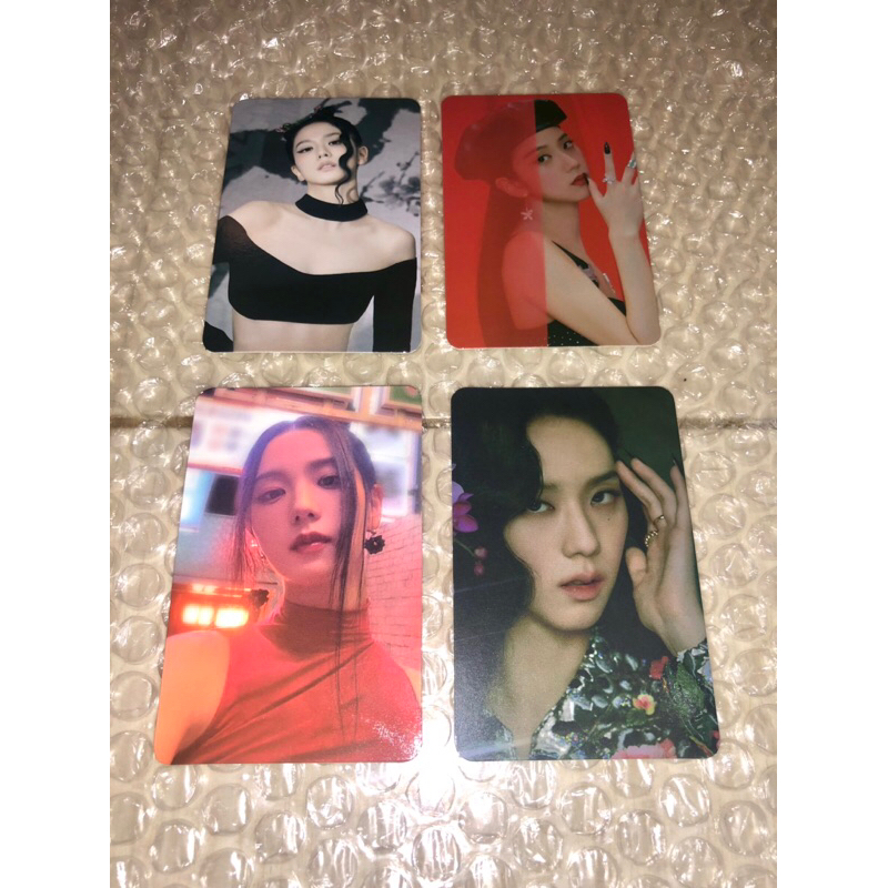 (Baca Deskripsi) JISOO - JISOO FIRST SINGLE ALBUM [ME] Official YG Online Photocard Benefit
