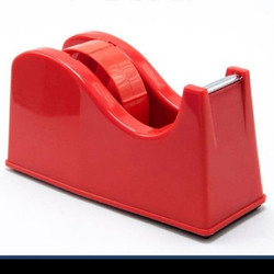 Tape Dispenser Alat Potong Isolasi 1 inch Tempat Solatip Duduk Besar