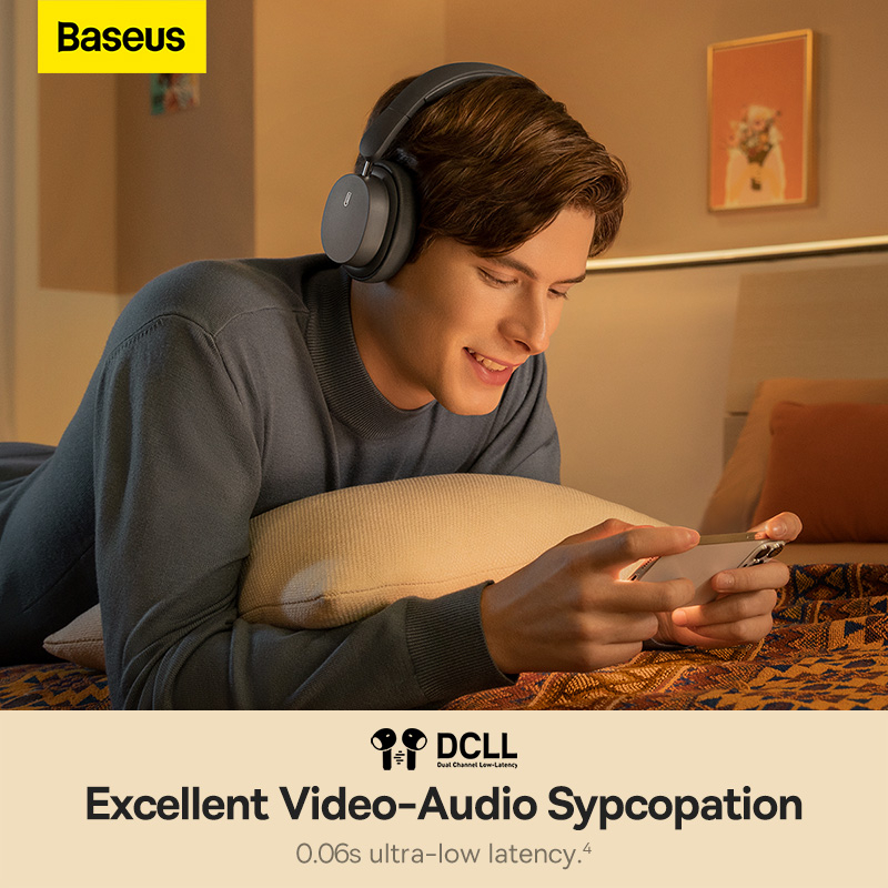BASEUS Bowie D05 Headphone Immersive Sound BT 5.3 Ultra Low Latency 0.06s