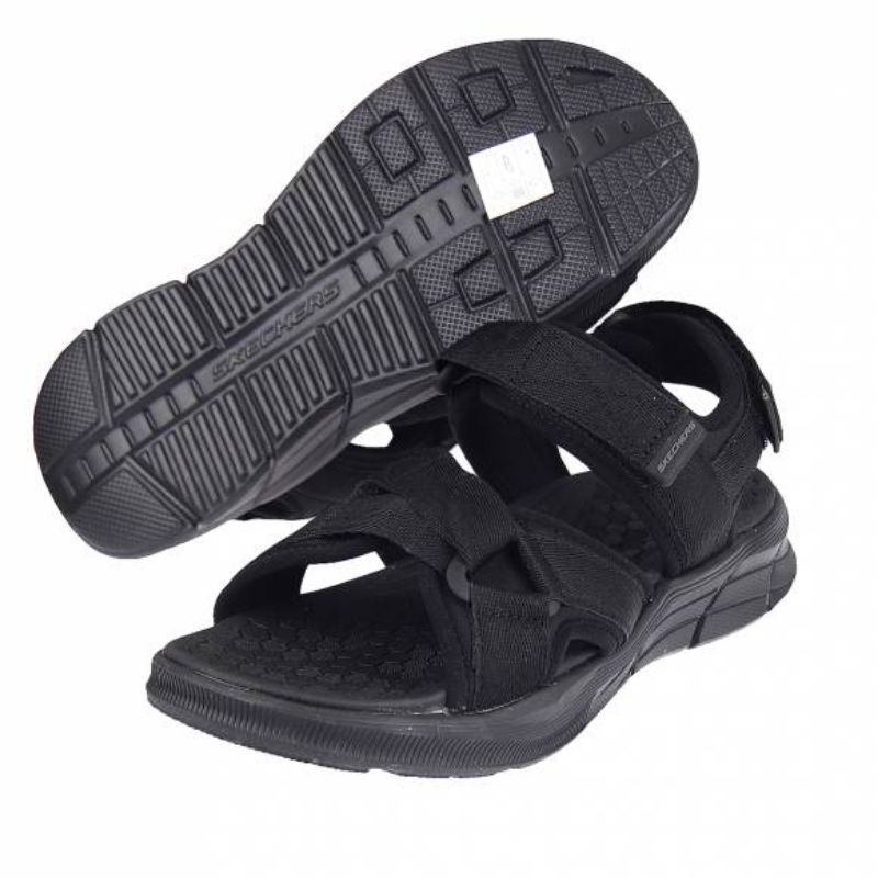 Sandal Pria Hitam Skechers 237050 Original 100% Terbaru