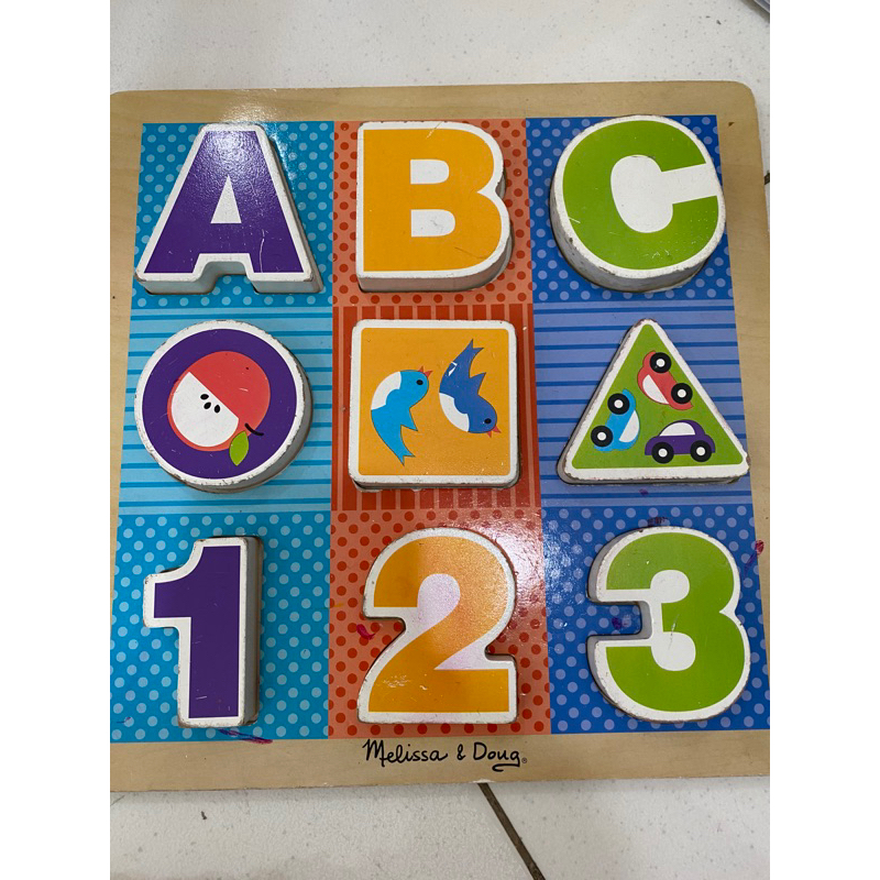 preloved puzzle anak melissa and doug