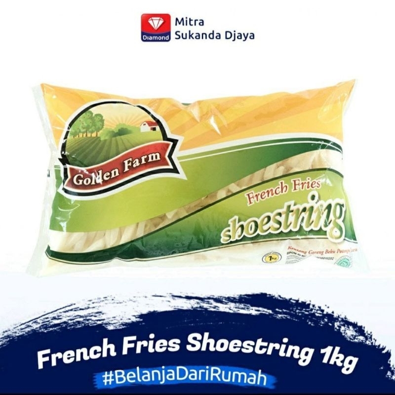 

Golden Farm French Fries Shoestring 1kg