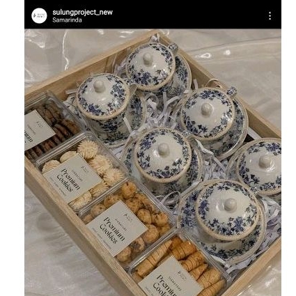 

Hampers Christmas Custom Tea Set Parcel Natal Lebaran Idul Fitri