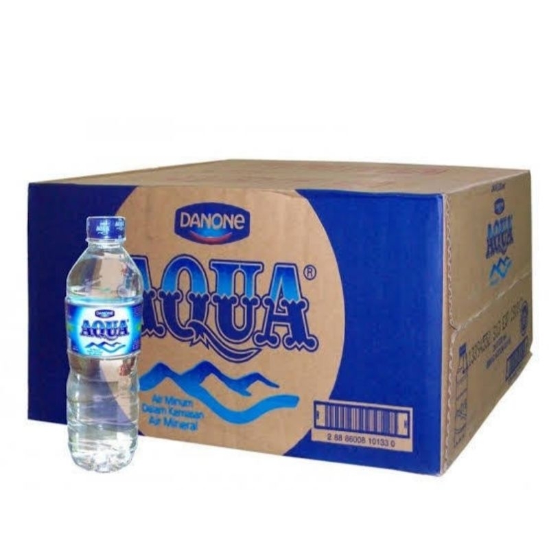 

Aqua 600ml (isi 24 botol)