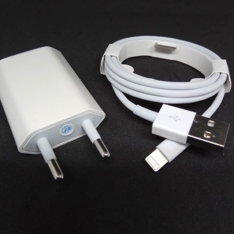 Charger Ios ligthing X Colokan Gepeng