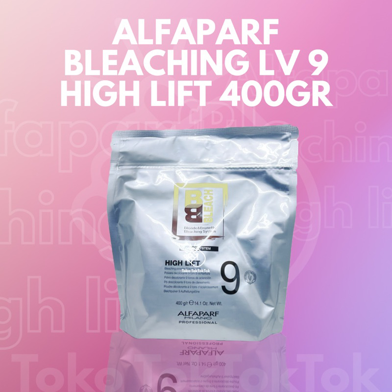 bleaching alfaparf Level 9 High lift 400g made in italy