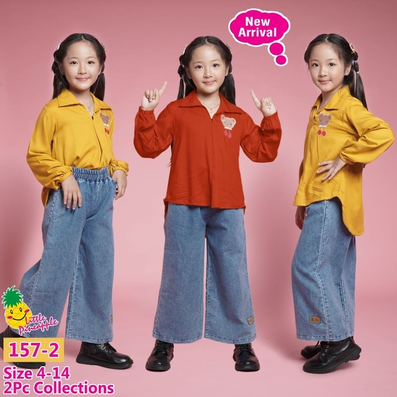 Setelan kulot Anak Little Pineapple kids