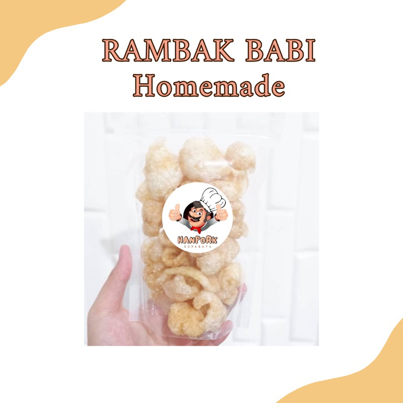 

KERUPUK KULIT RAMBAK BABI/RAMBAK BABI HOMEMADE