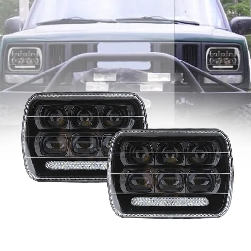 LAMPU UTAMA KOTAK  | HEAD LAMP LAMPU UTAMA MOBIL JEEP CHEROKE  ROCXY TAF GT FEROZA KIJANG KOTAK DLL