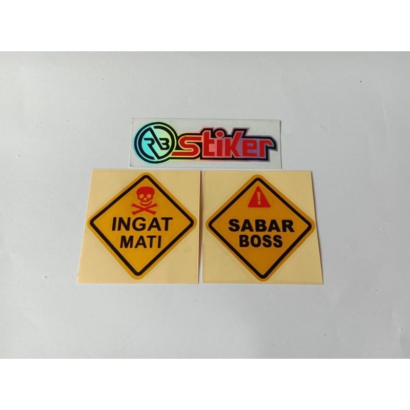 Stiker cutting stiker motor lucu