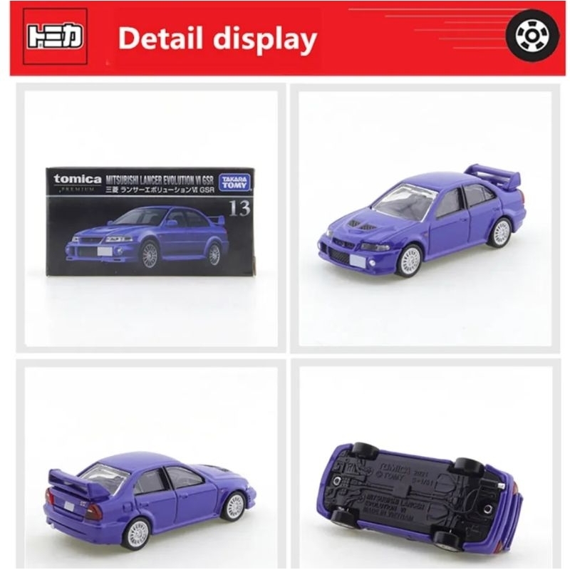 Tomica Premium 13 Mitsubishi Lancer Evolution VI GSR Takara Tomy Original