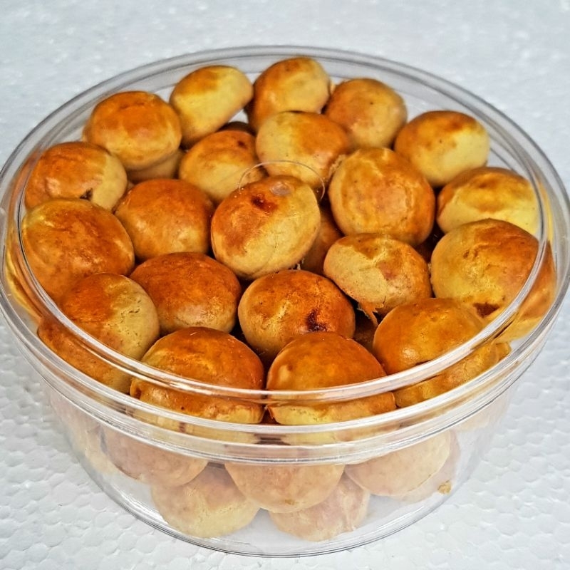 Kue Lebaran kue kering nastar castangel putri salju. Toples setengah kilo.