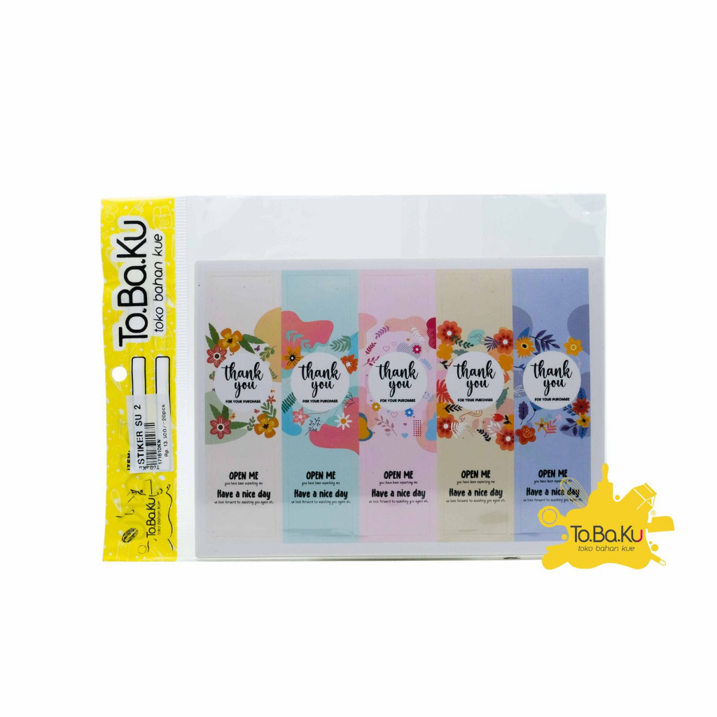 

Stiker SU 3 (Pack isi 20 lembar)