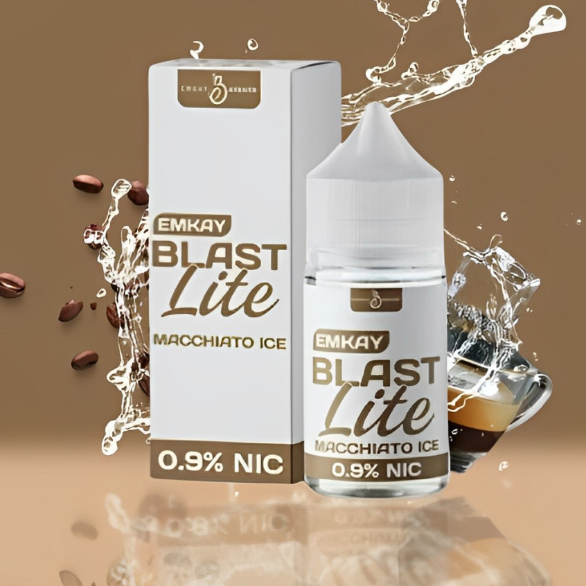 Emkay Blast Lite Macchiato Ice Salt Nic 30ML by Emkay Brewer x The Popo