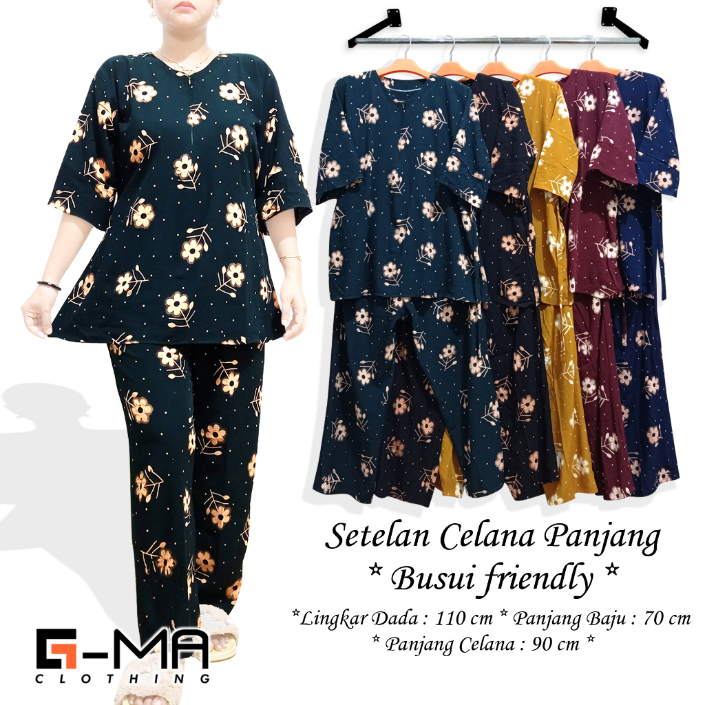 SETELAN CELANA PANJANG | RESLETING DEPAN BUSUI | SETELAN BUSUI