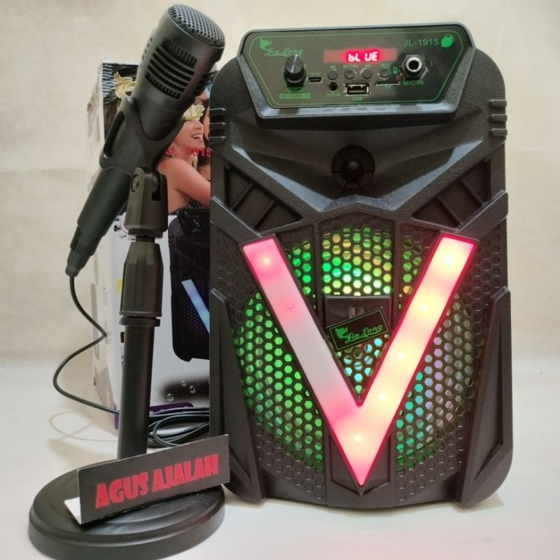 Speaker suara ngebas Speaker Bluetooth Jinlong JL 1915