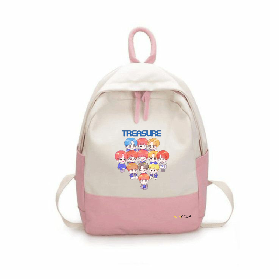 Tas treasure kpop sekolah slempang gandong gendong slempang serut pria wanita murah terbaru premium