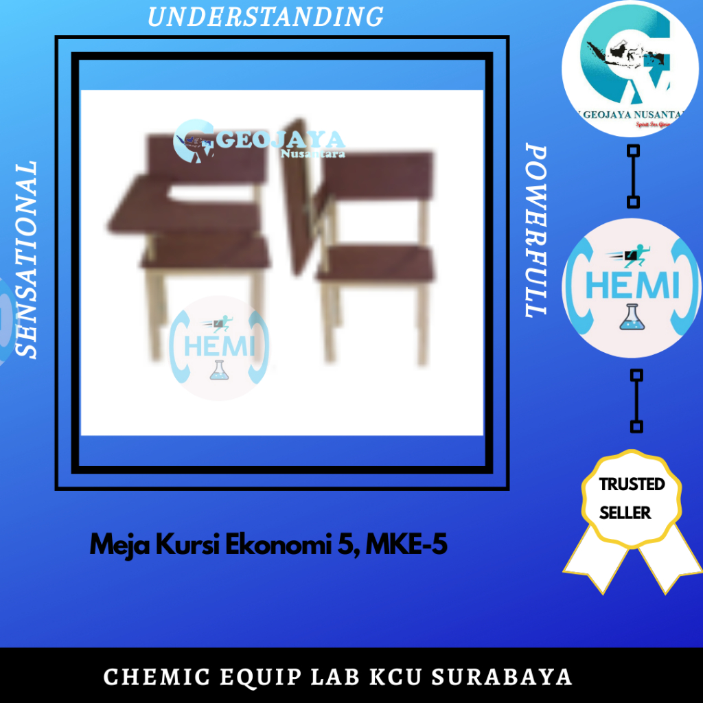 

Meja Kursi Ekonomi 5, MKE-5 Rangka Besi Hollow Lapis Cat Besi berwarna