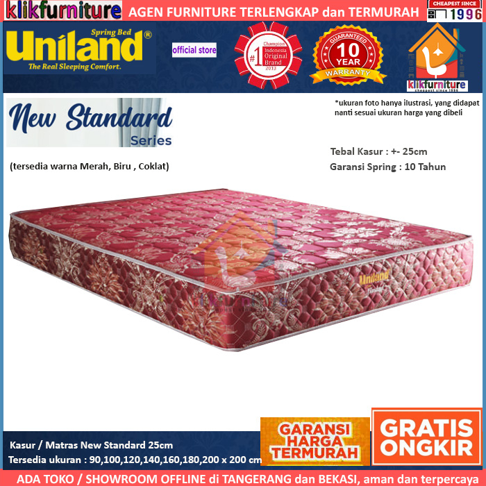 Kasur / Matras New Standard 25cm Uniland Springbed