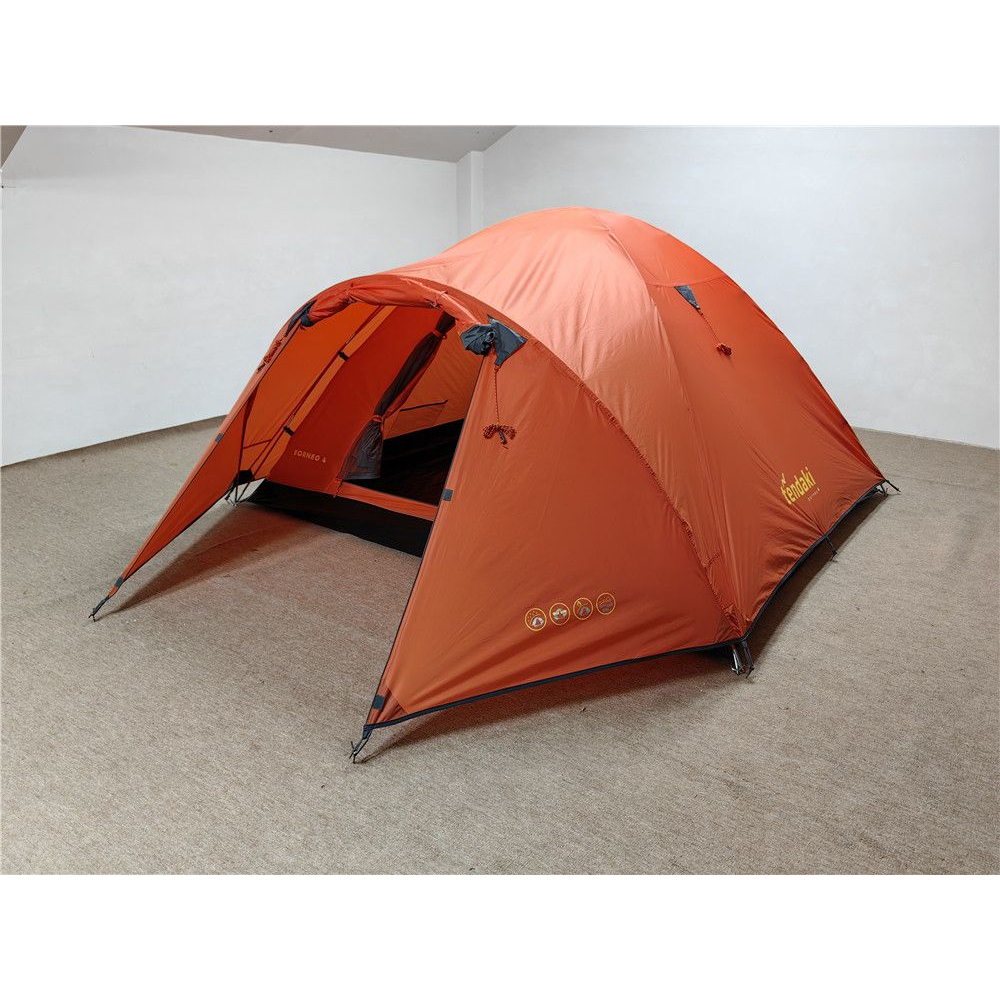 TENDA CAMPING BORNEO 4 ORANG TENDAKI 4 - 5 ORANG PU 3000 MM DOUBLE LAYER