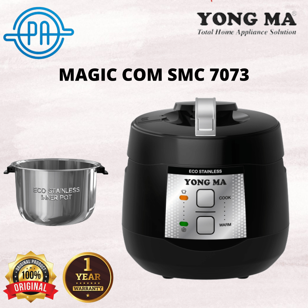 MAGIC COM YONG MA SMC7073 / RICE COOKER YONGMA SMC 7073 3IN1