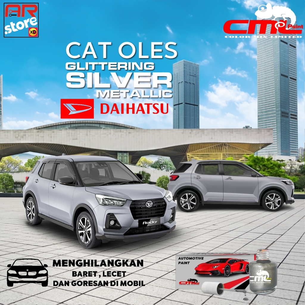 Daihatsu Glittering Silver Metallic CML Cat Oles Mobil