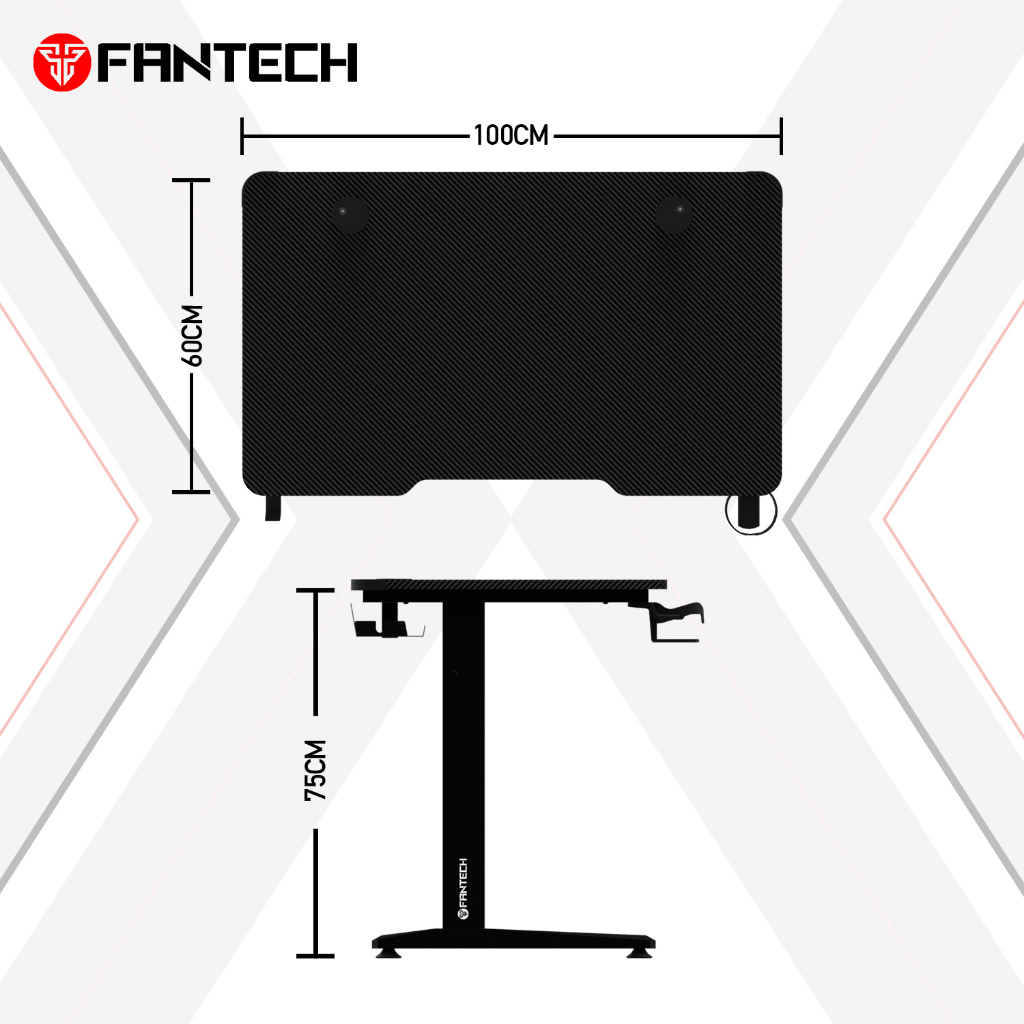 Fantech GD210 / GD-210 Tigris RGB Gaming Desk Premium Material