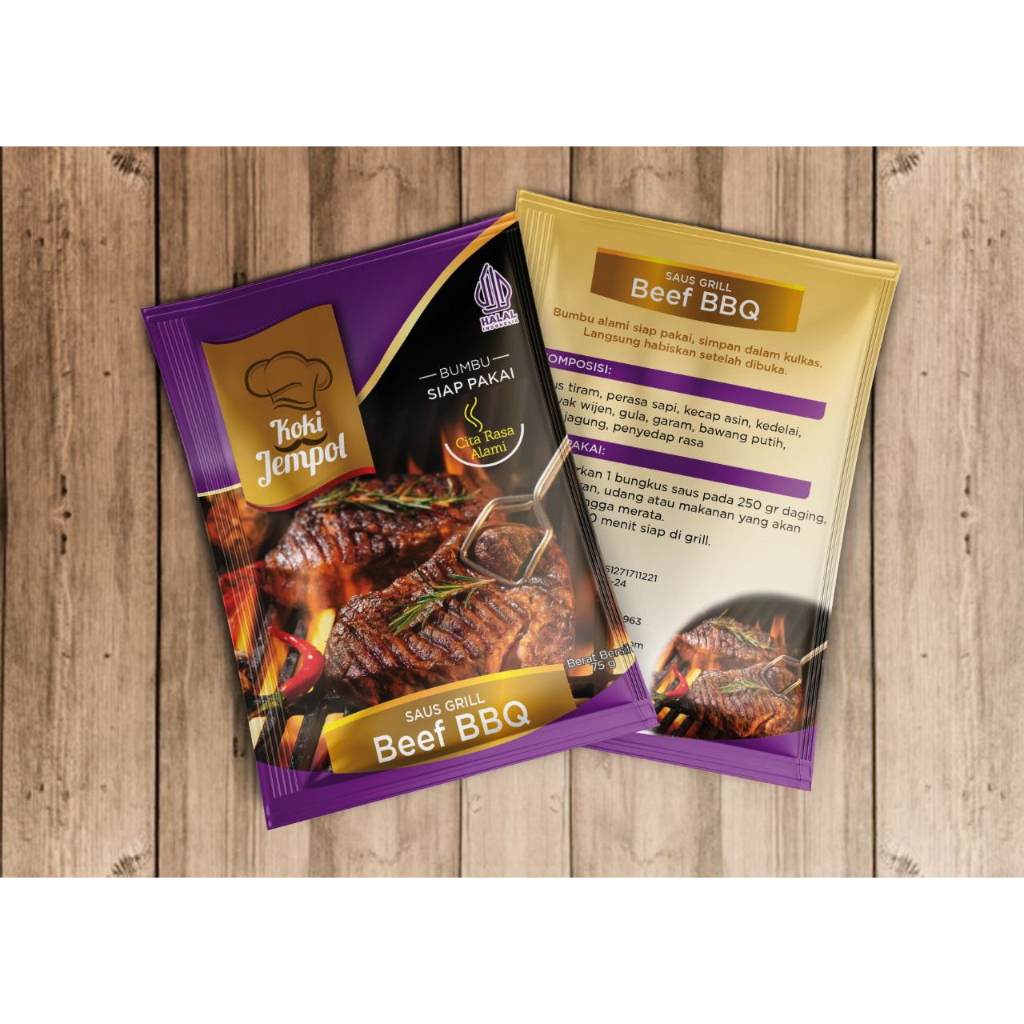 

Beef BBQ Bumbu Masak 75gr / Bumbu Instan Beef BBQ / Bumbu Siap Masak Koki