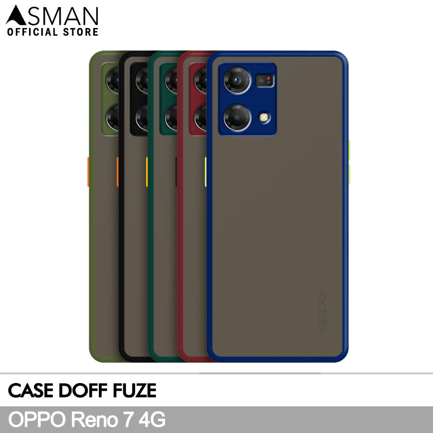 Asman Case Oppo Reno 7 4G Fuze Premium Shield Protector