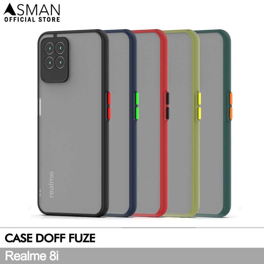 Asman Case Realme 8i Fuze Premium Shield Protector